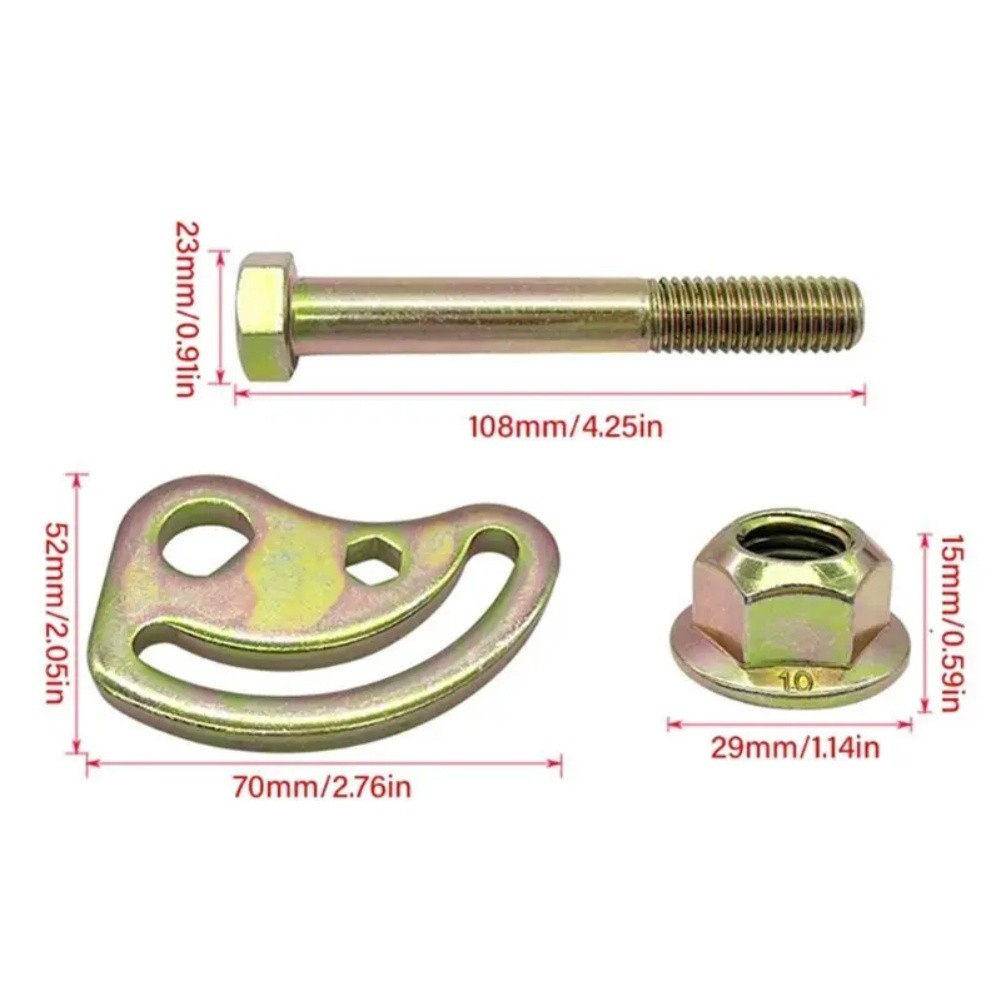 Camber Bolts Kit Winter Weather Resistant Grade 10.9 High-Tensile Steel