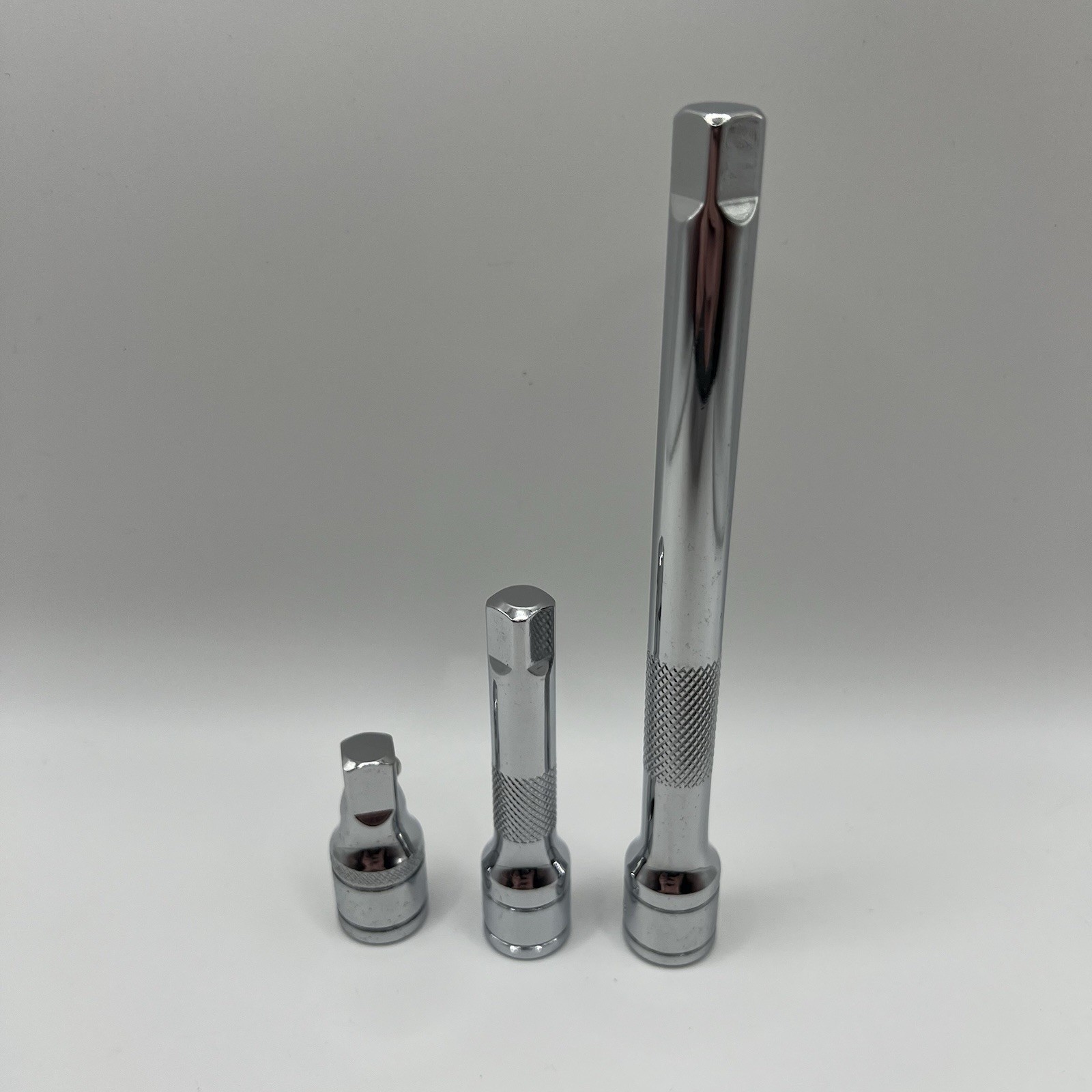 Power Torque 3pc 3/8” Drive Socket Extension Bar Set 1.75”, 3”, 6”