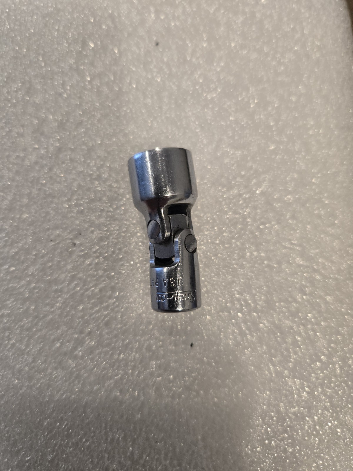 Snap On TMU141, 7/16″ Shallow Universal Socket, 1/4″ Dr 12 Pt