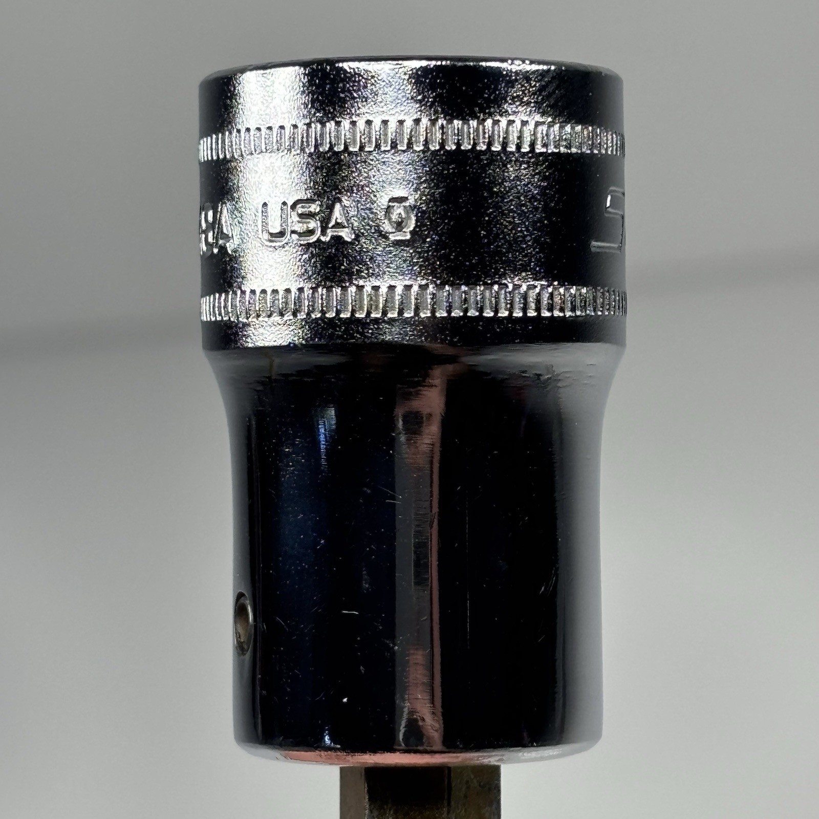 NOS Snap On Tool SAM8A 1/2 Dr Metric 8mm Standard Hex Bit Socket Driver USA 1990
