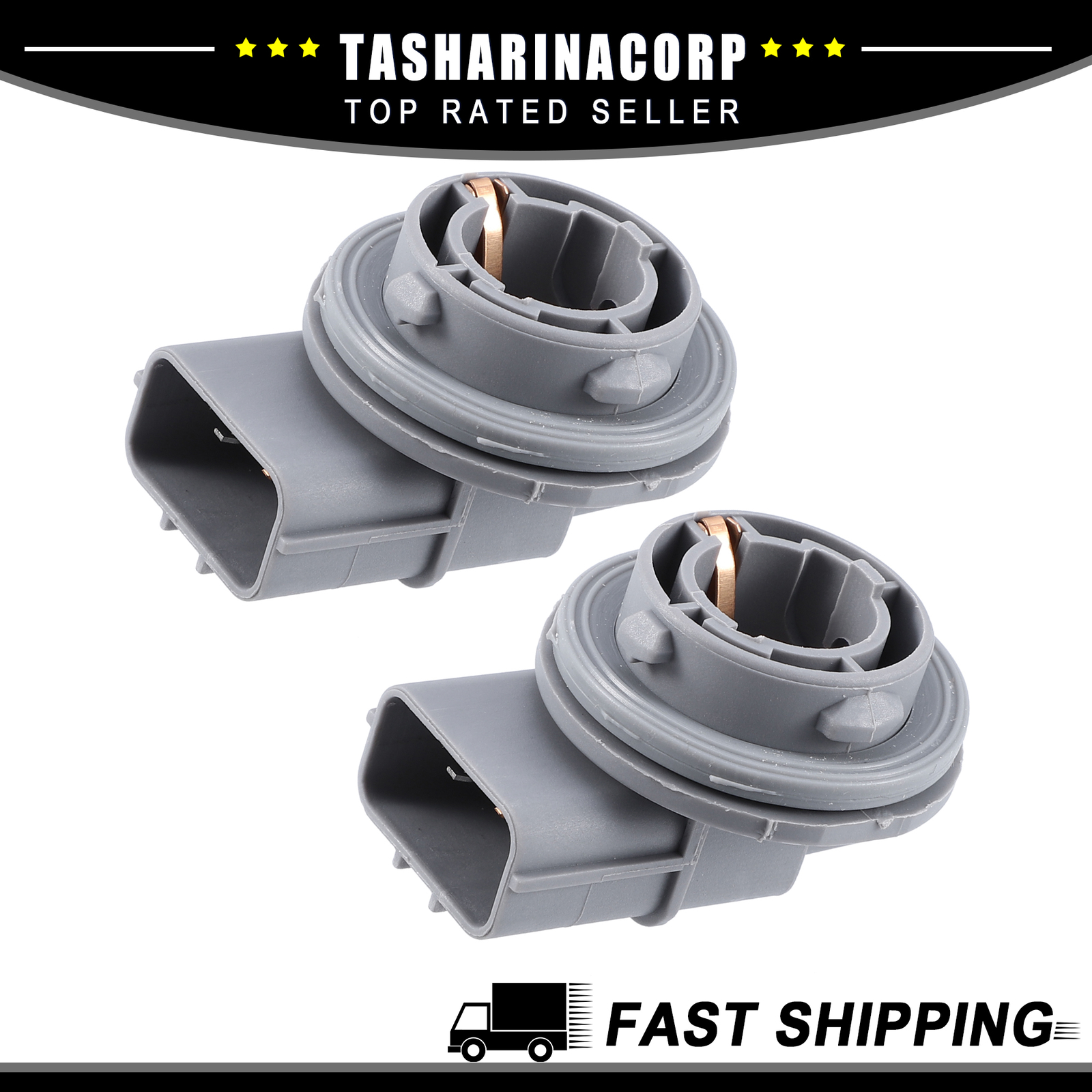 Pieceof2 Headlight Headlamp Bulb Holder Socket 921603C000 fit for Hyundai Accent