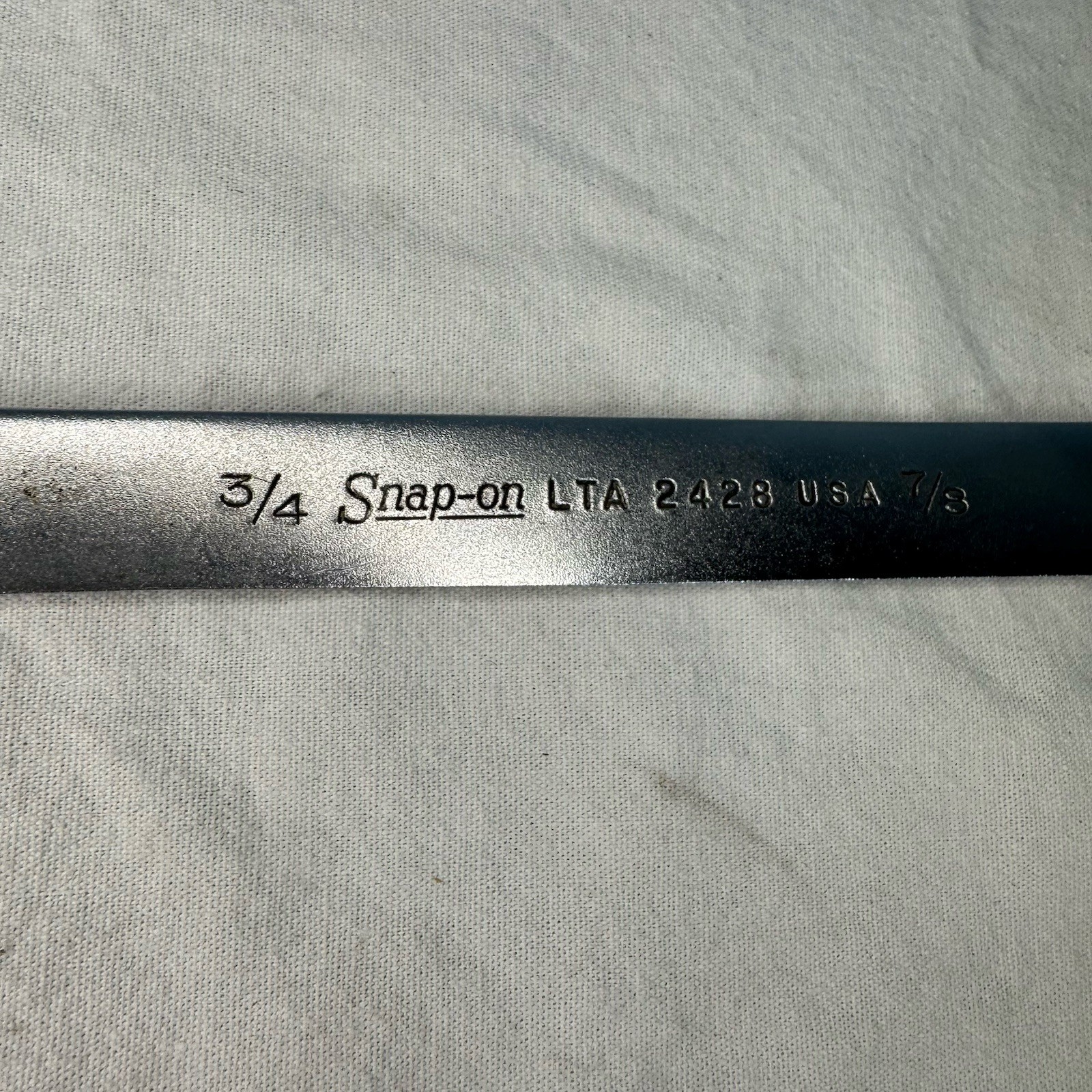 Snap On Tools LTA 2428 3/4″ x 7/8″ SAE Low Torque Slime Line Open End Wrench