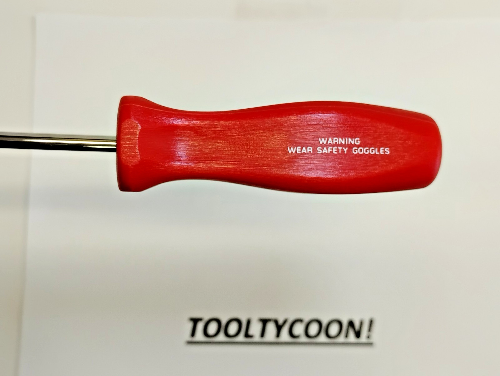 Snap-on Tools USA RED Hard Grip 5/16″ Blade Width Push Pull Spring Tool SPRG618R
