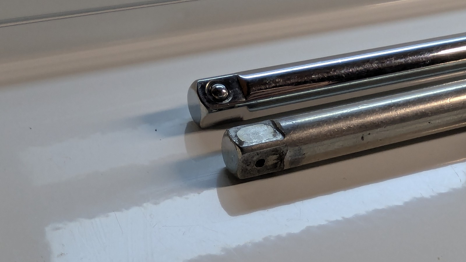 Snap-on Lot of 7 1/4″ Drive Socket Extensions Knurled & Wobble Chrome USA Made