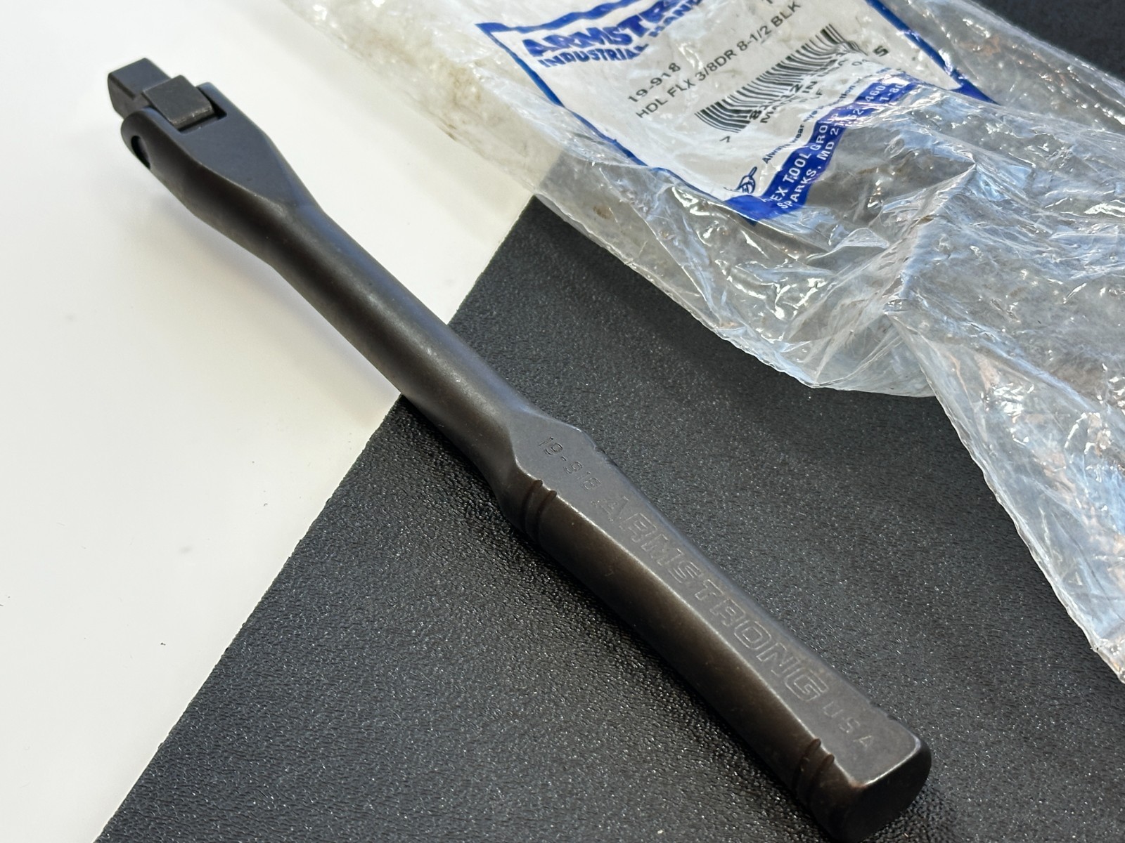 NEW Armstrong Tools USA 19-918 Black Industrial Finish Breaker Bar, 3/8″ Drive