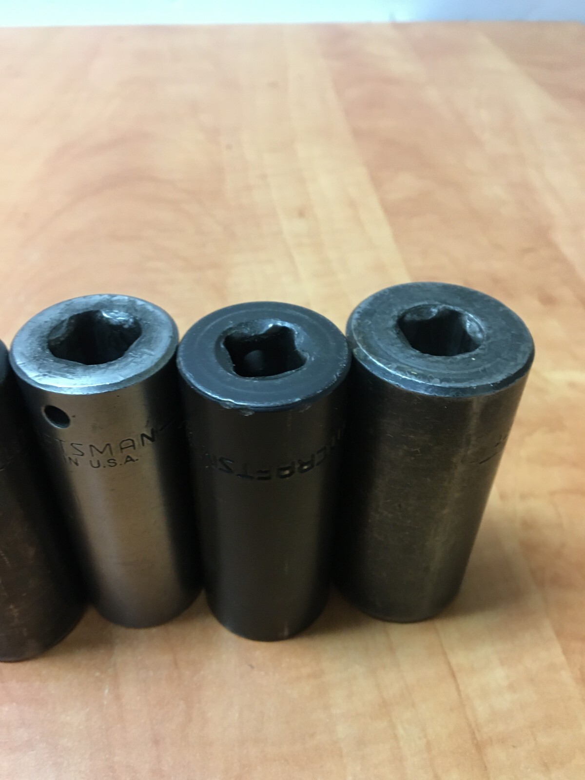 CRAFTSMAN 1/2″ DR METRIC DEEP IMPACT SOCKET SET 13 14 15 17 18 19 21 22 24 27mm