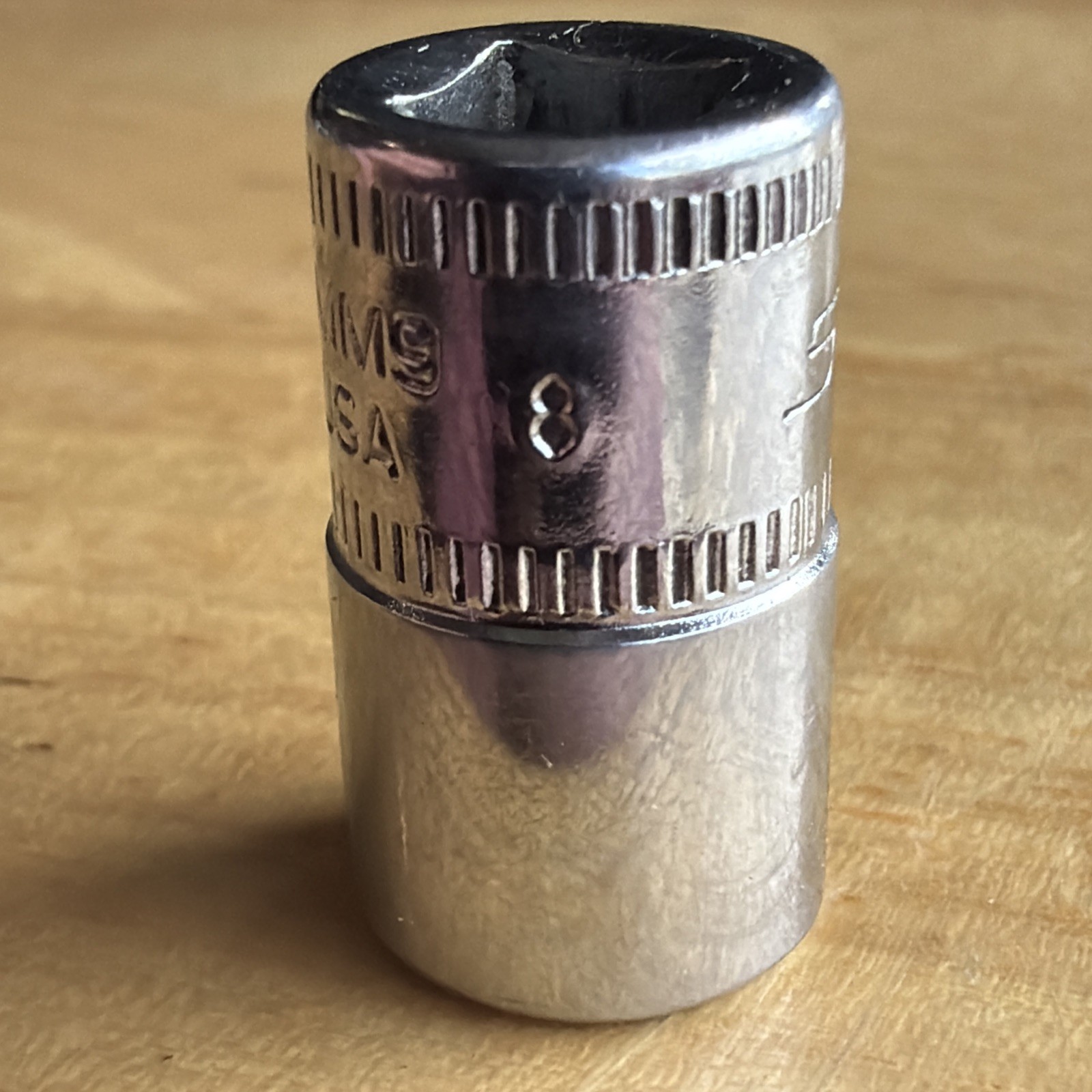 Snap On Tools 9mm Shallow Socket 1/4″ Drive 6 Point TMM9 Made in USA