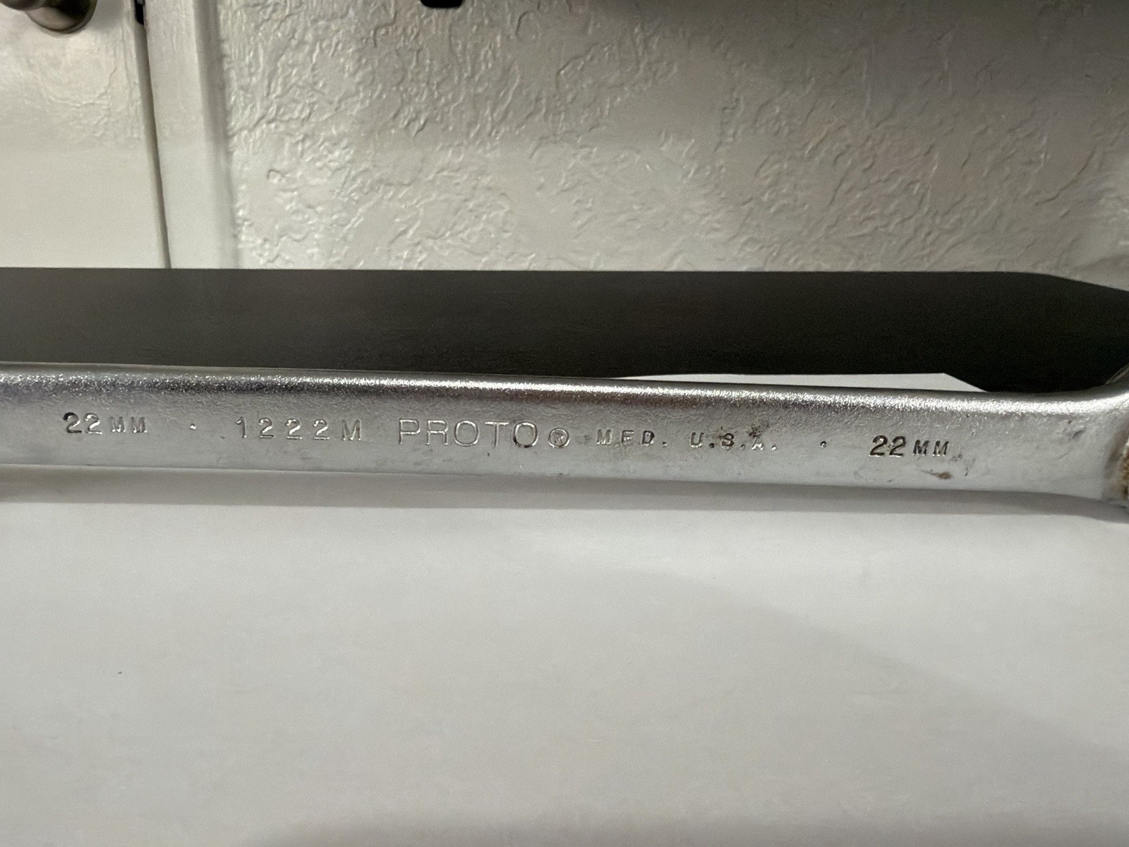 PROTO TOOLS USA 22mm Combination Wrench 1222M Metric Professional