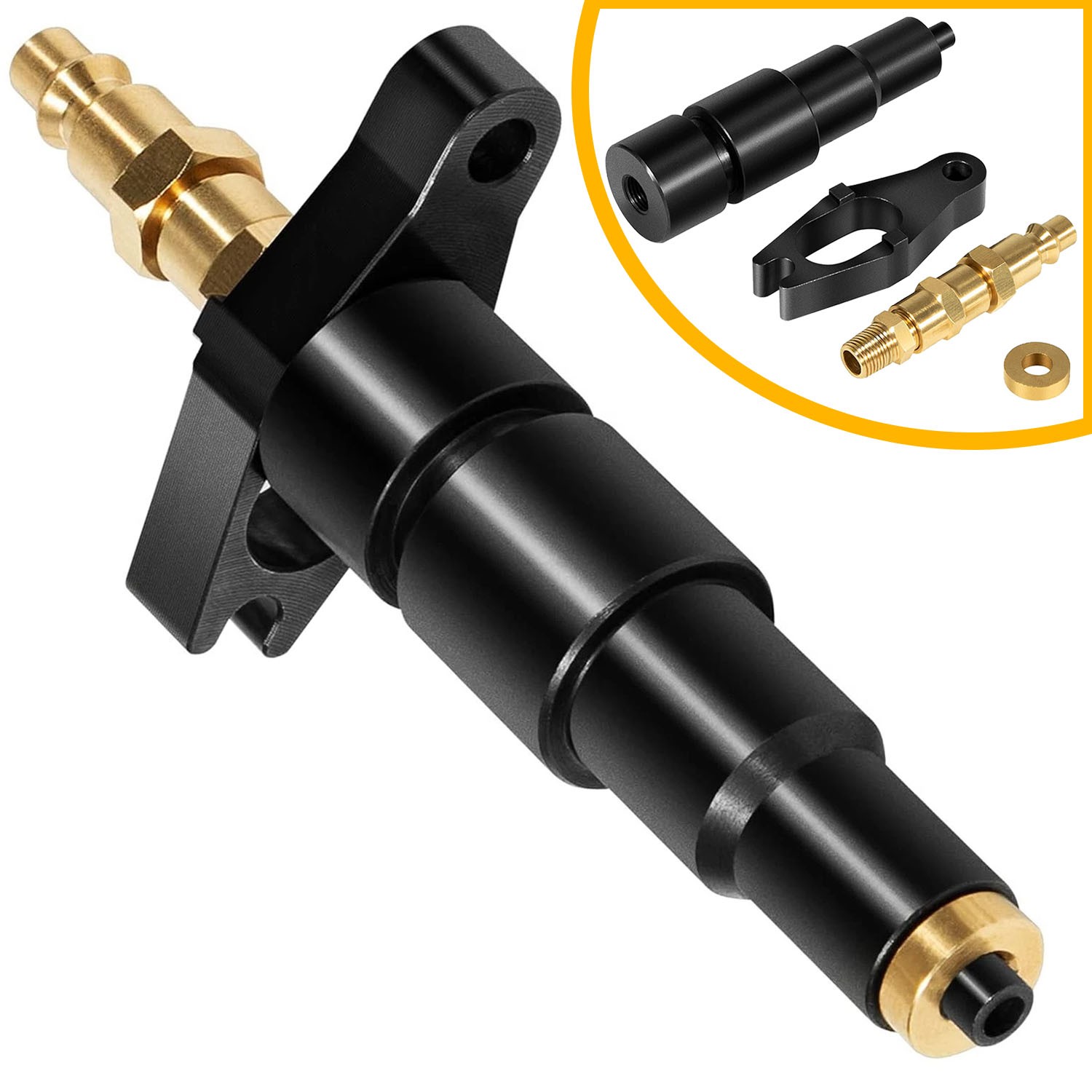 9007A Compression Test Adapter Test Gauge Tool for 5.9L 6.7L Dodge Ram Cummins