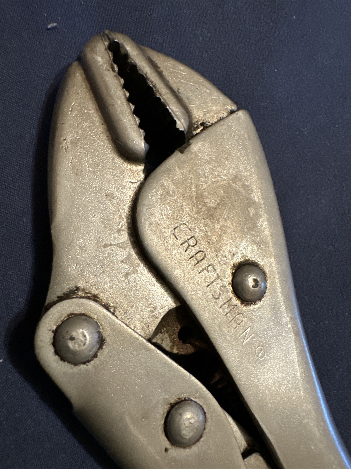 Craftsman, 7″ Straight Jaw Locking Pliers, Made In USA