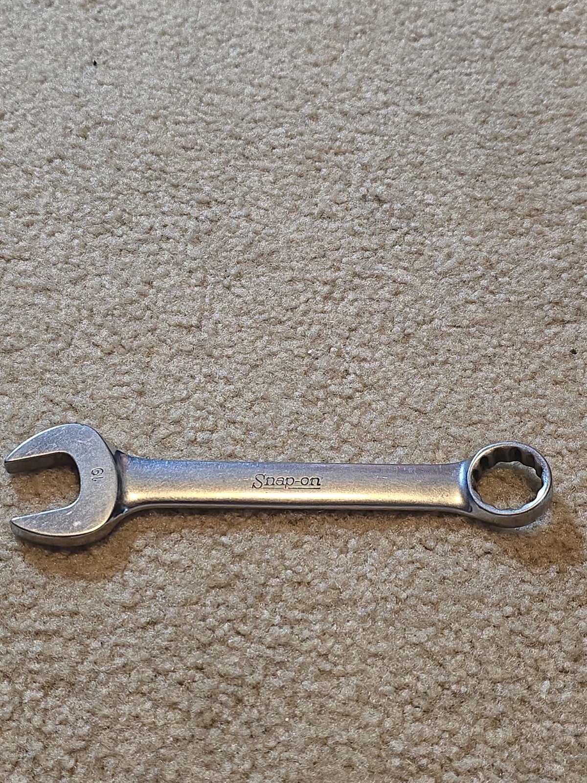 Snap On Combination Wrench 19MM Metric Flank Drive OEXM19-Used