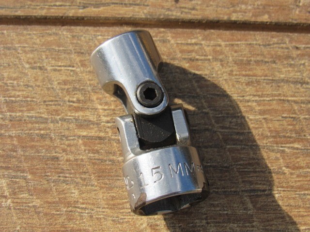 MAC 15MM XU615MM XU6 15 MM 3/8″ DRIVE 6 POINT SWIVEL FLEX UNVERSAL SOCKET XU615
