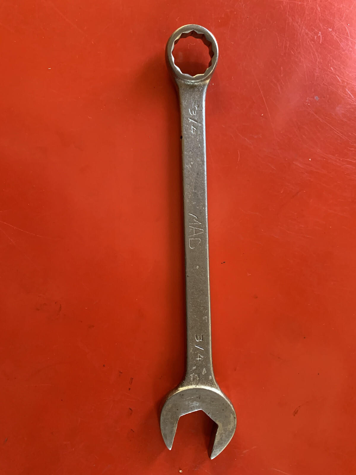 Mac Tools CW24 3/4″ Combination Wrench, 8.2″ Long, 12 Point.