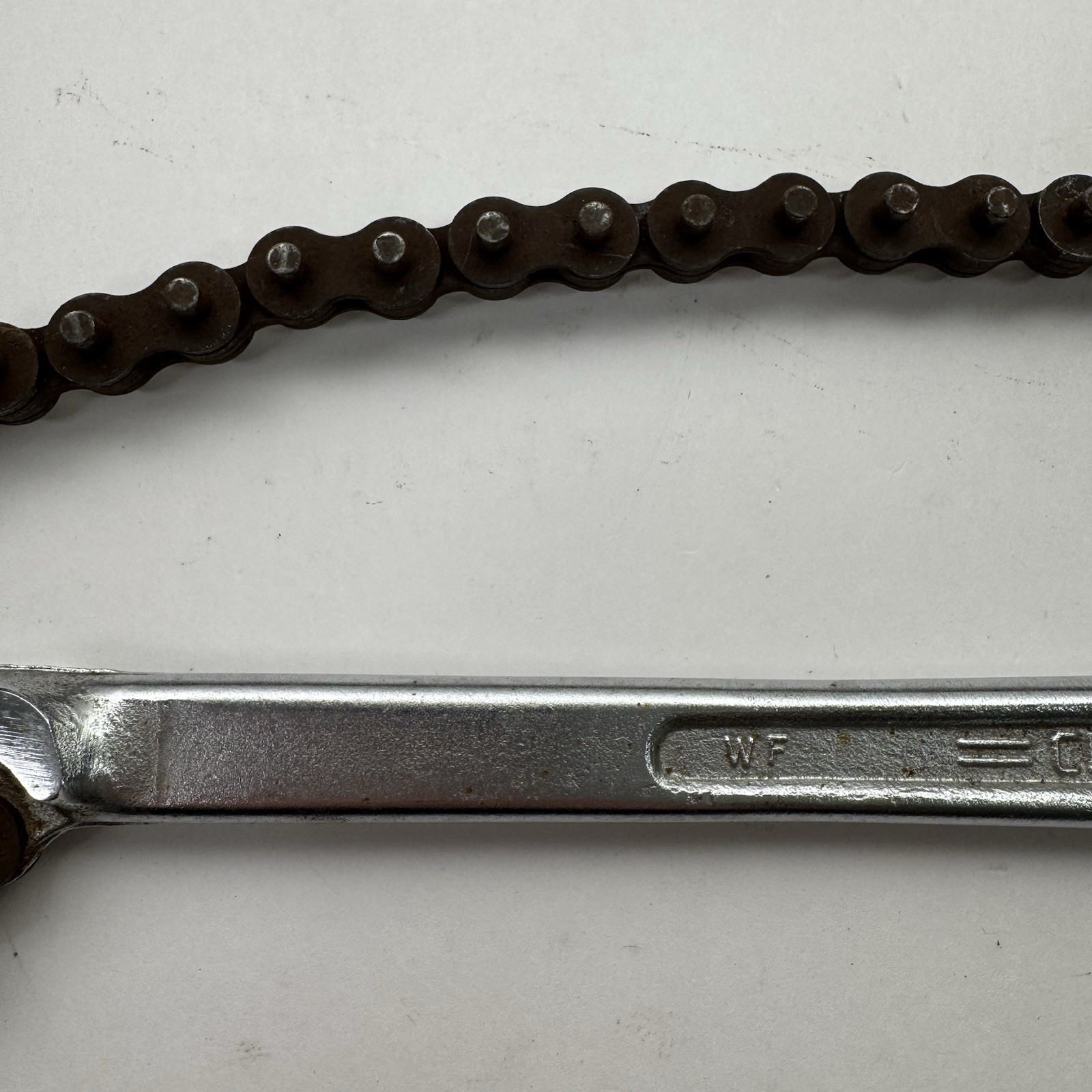 Craftsman 55743 12” Chain Pipe Wrench Oil Filter Strap Wrench USA Made