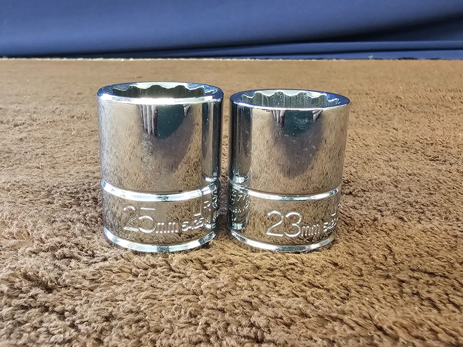 11 Urrea Metric 1/2″ Drive 12mm 20 21 23 25 26 28 29 30 31 32 Socket Set Point