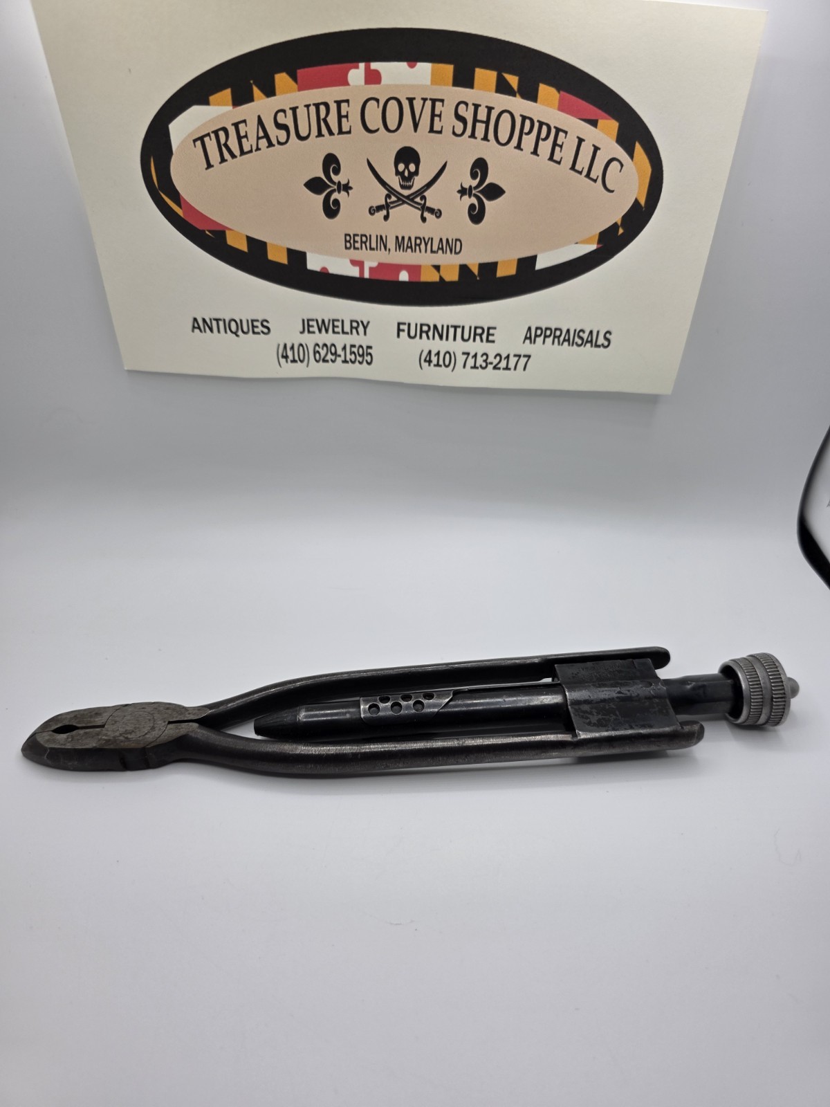 Vintage MILBAR SAFETY TWIST WIRE PLIERS M-2 USED