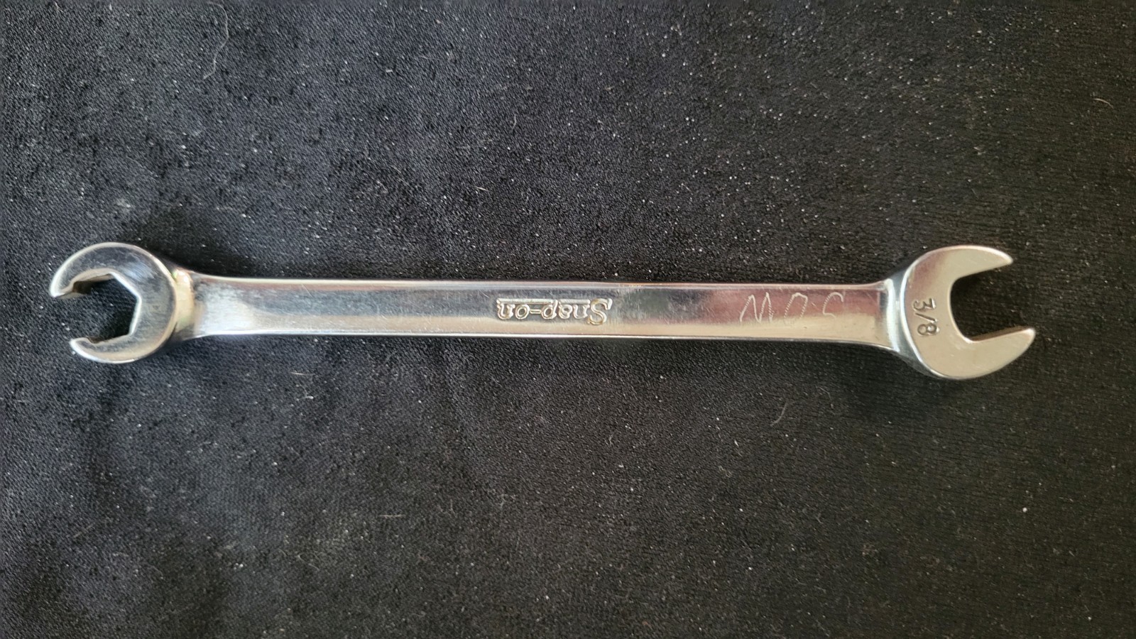 SNAP ON TOOLS RXS SERIES 5PC SAE OPEN END FLARE NUT LINE COMBINATION WRENCH SET