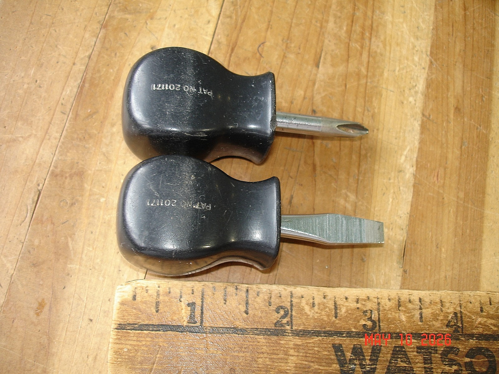 4 BLUE POINT BODY HAMMERS 2 SNAP-ON STUBBY SCREWDRIVERS BODY TOOLS USA MECHANICS