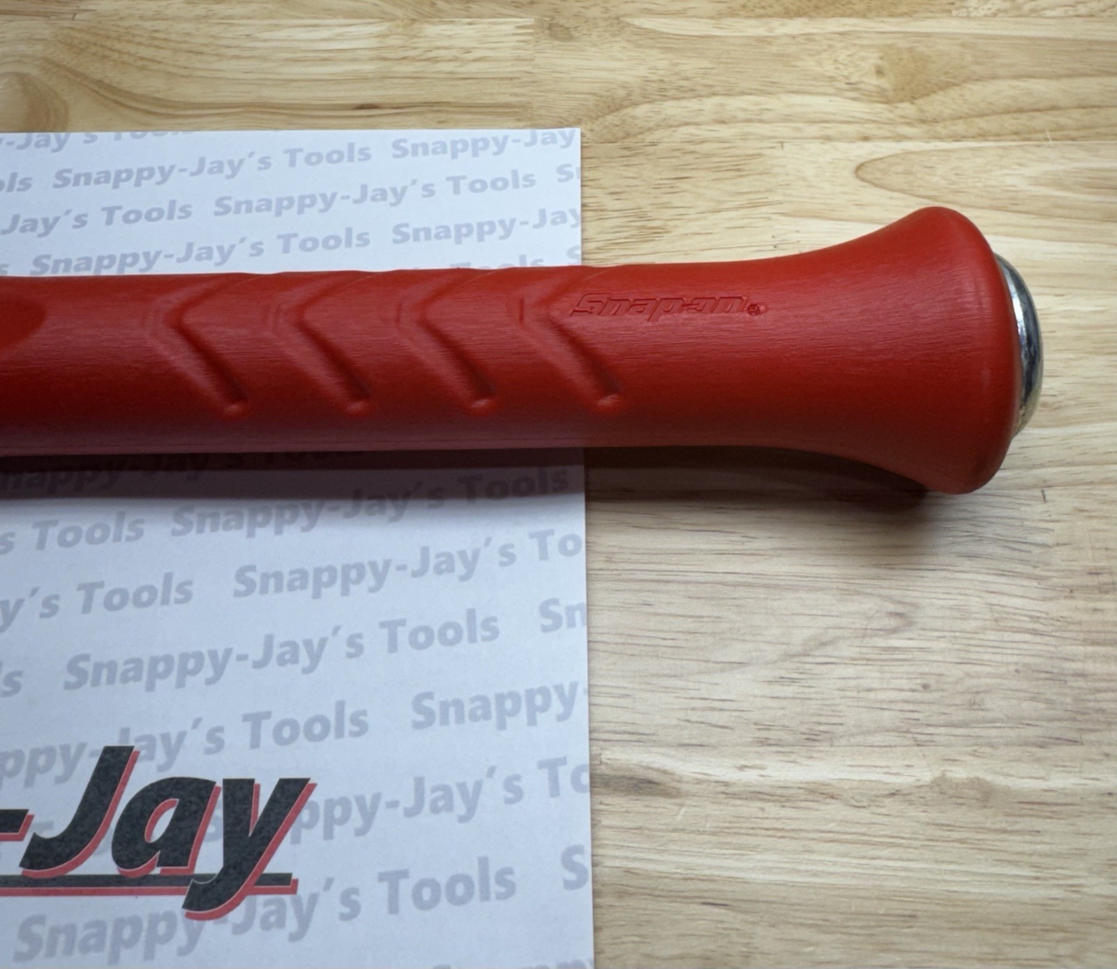 Snap-on Tools USA NEW RED 18″ Length Steel Striking Demolition Chisel SPDC18R
