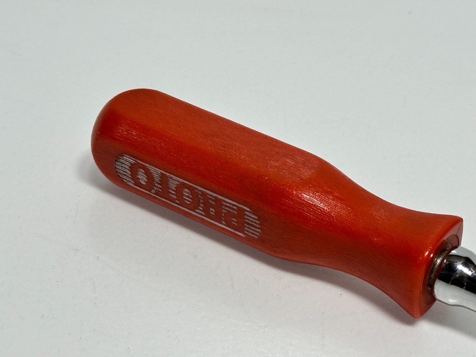 Proto USA Made (Rare) Professional 5257L 3/8″ Drive Indexable Ratchet Red Handle