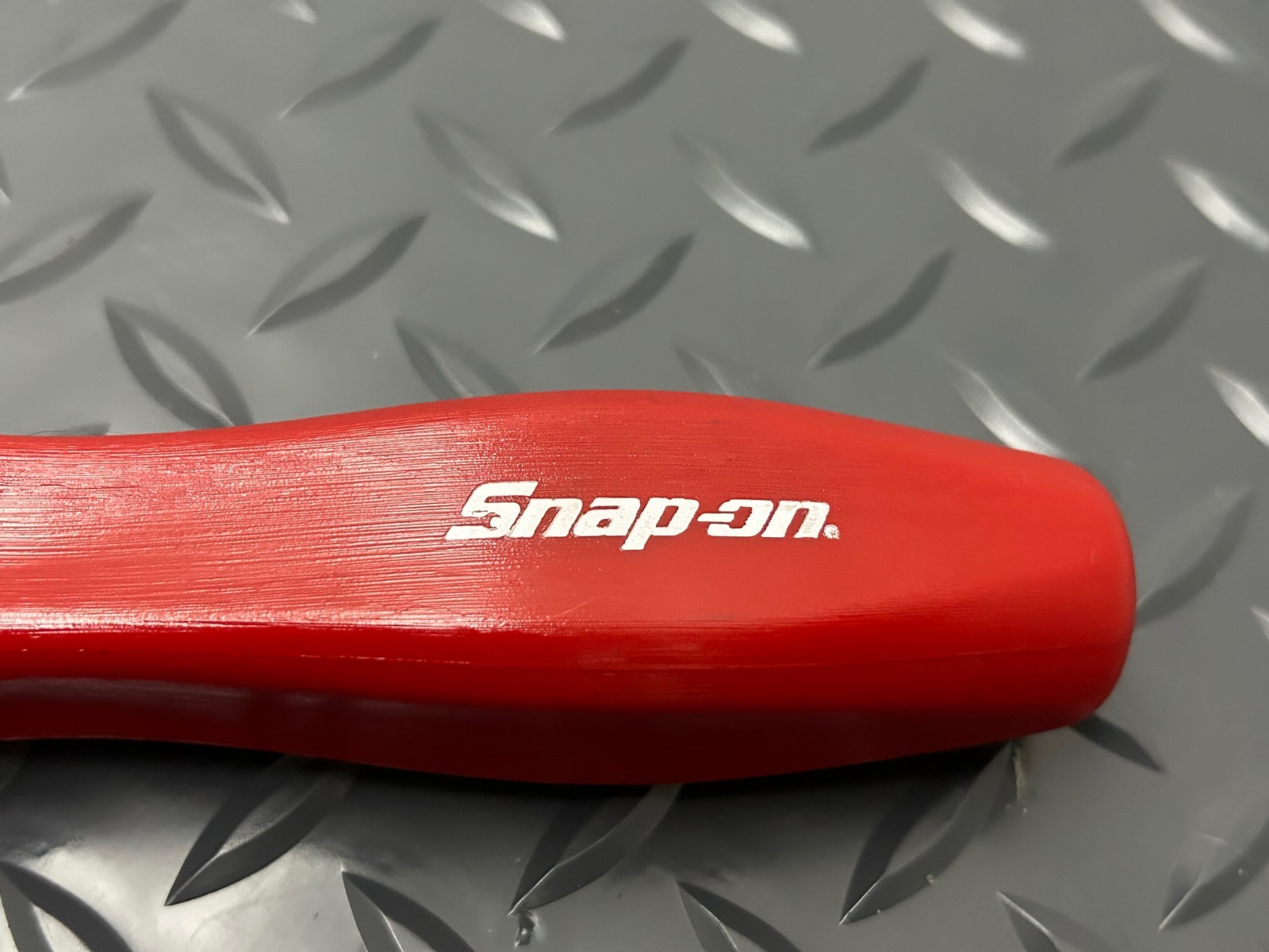 Snap-on Tools RED 1/2″ Drive Flex Head Hard Handle Ratchet SHFD80A USA NEW