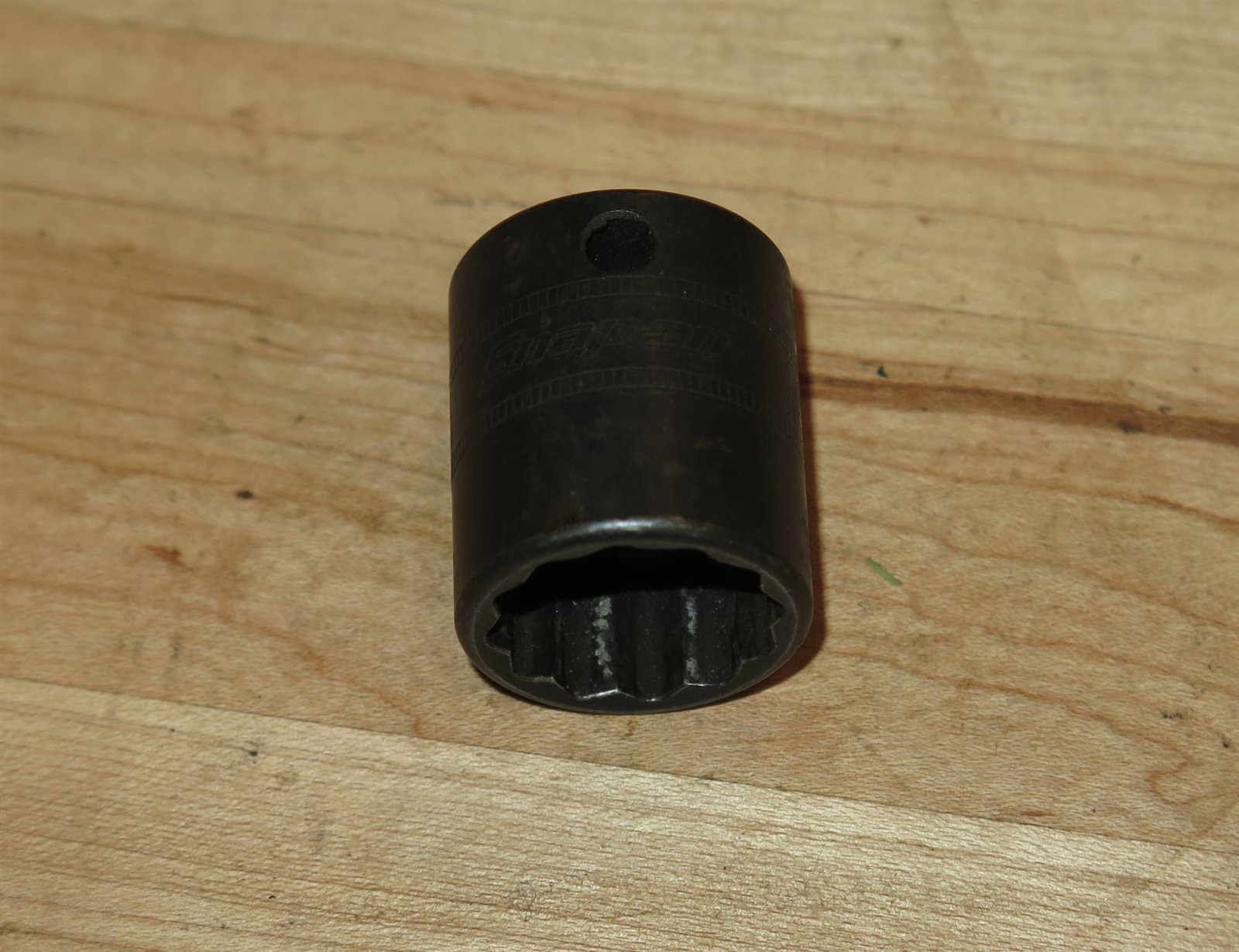 Snap-On IMDFM18 3/8″-Drive 12-point Semi-Deep Impact Socket – Metric 18mm