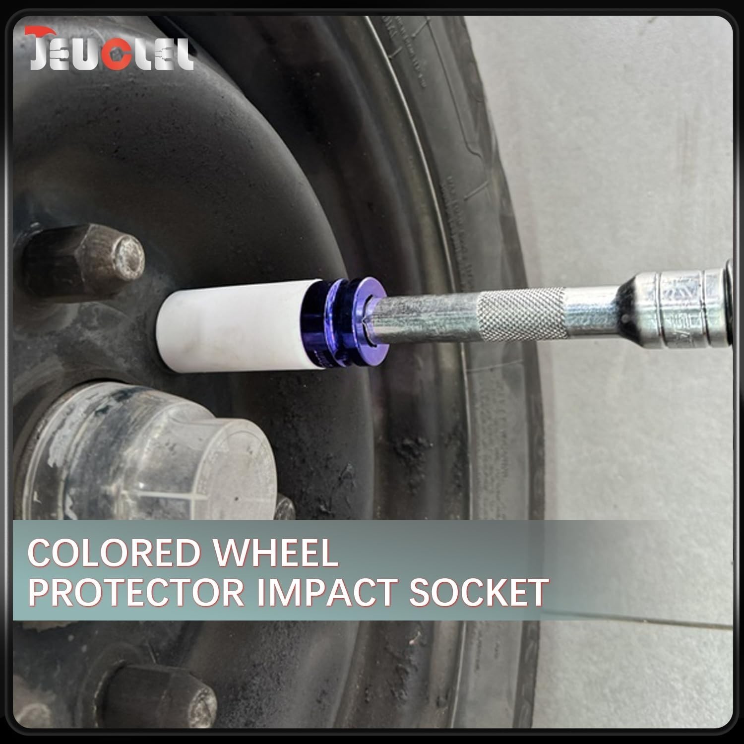 17mm Impact Socket, 1/2″ Drive Wheel Protector, Thin Wall Deep Socket