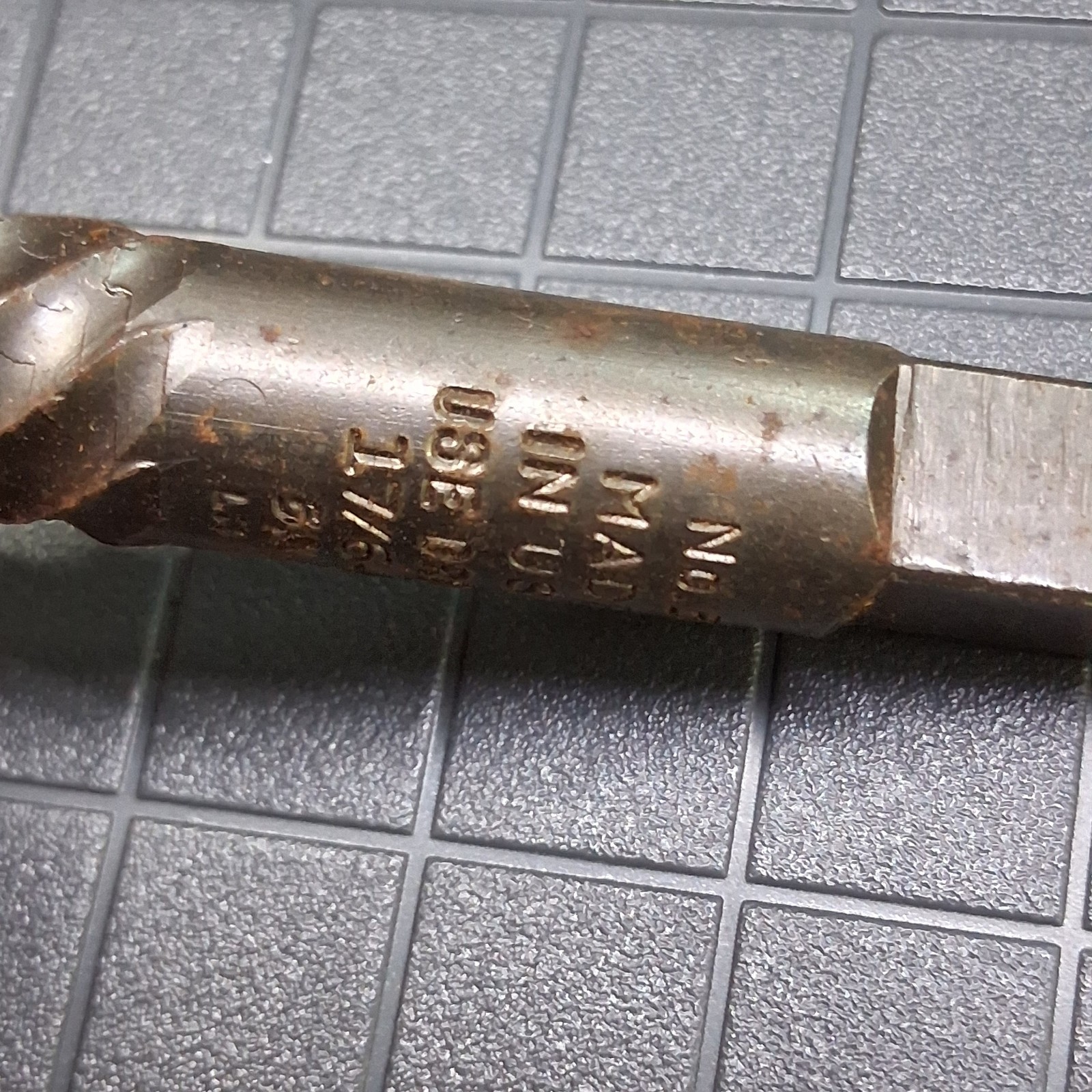 Vintage Dayton #5 Spiral Fluted Twist 7/16″ Bolt Screw Extractor Bit