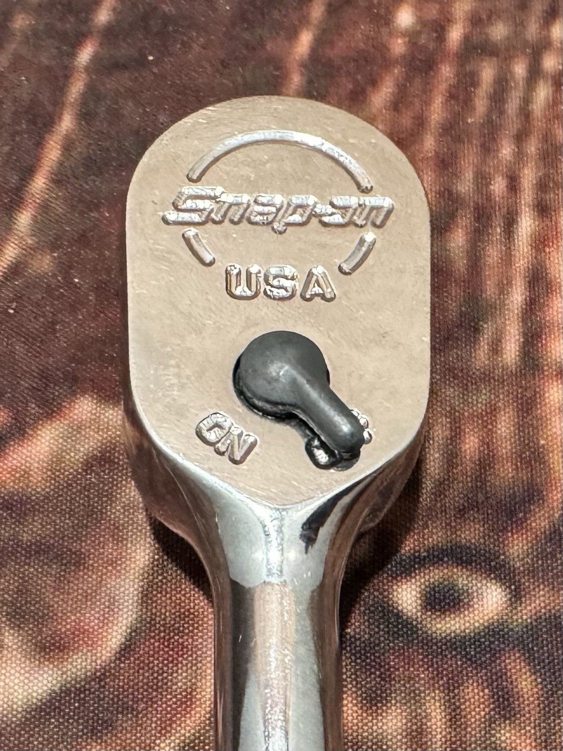 Snap On THLLD72 1/4in. Drive Hard-Grip Long Fixed Ratchet