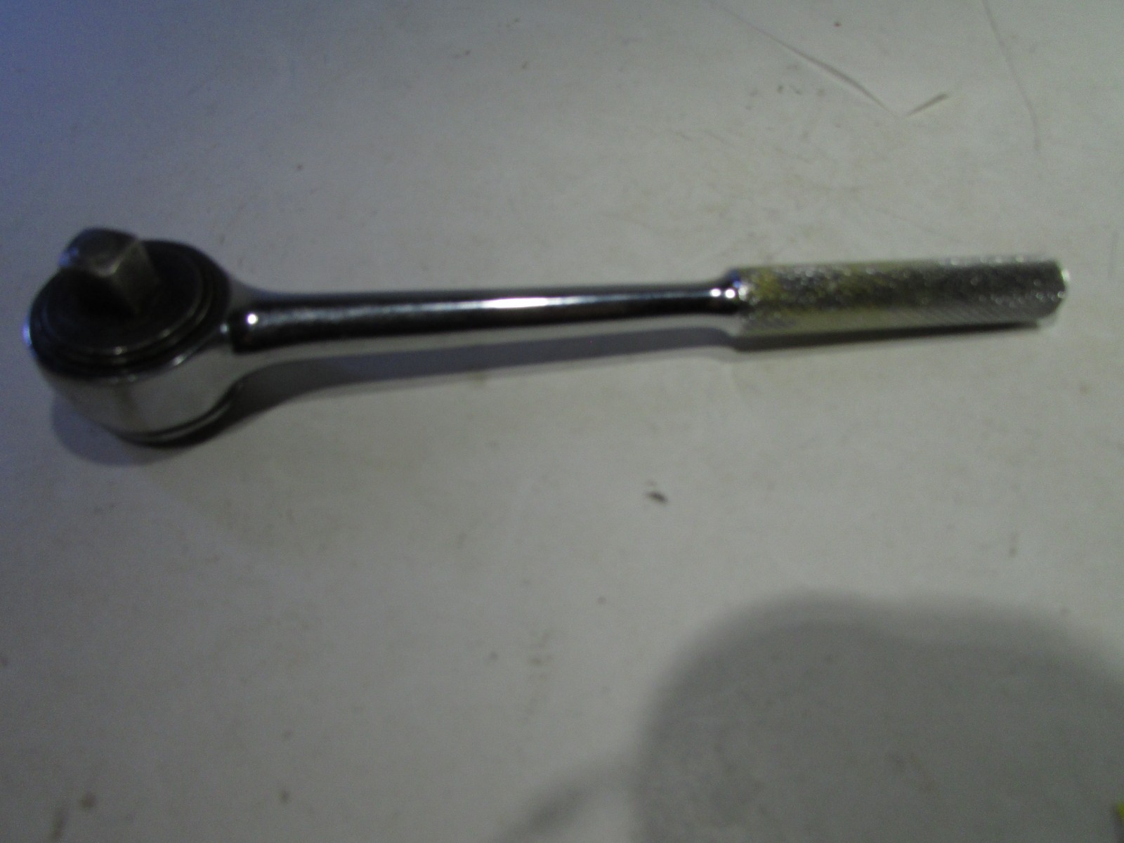 Vintage John Deere USA 3/8″ Drive 7.5″ Long Round Head Ratchet Wrench MPN TY3121