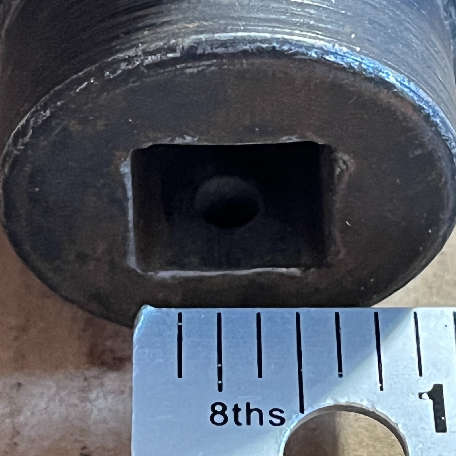 Snap On 5/8″ in Drive 1-1/8″ in Impact Socket 6Pt Shallow IM-361 USA