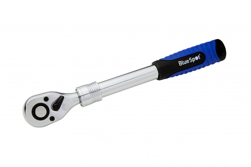 3 PACK OF CHROME VANADIUM TELESCOPIC EXTENDABLE RATCHET HANDLES 1/4″ 3/8″ 1/2″