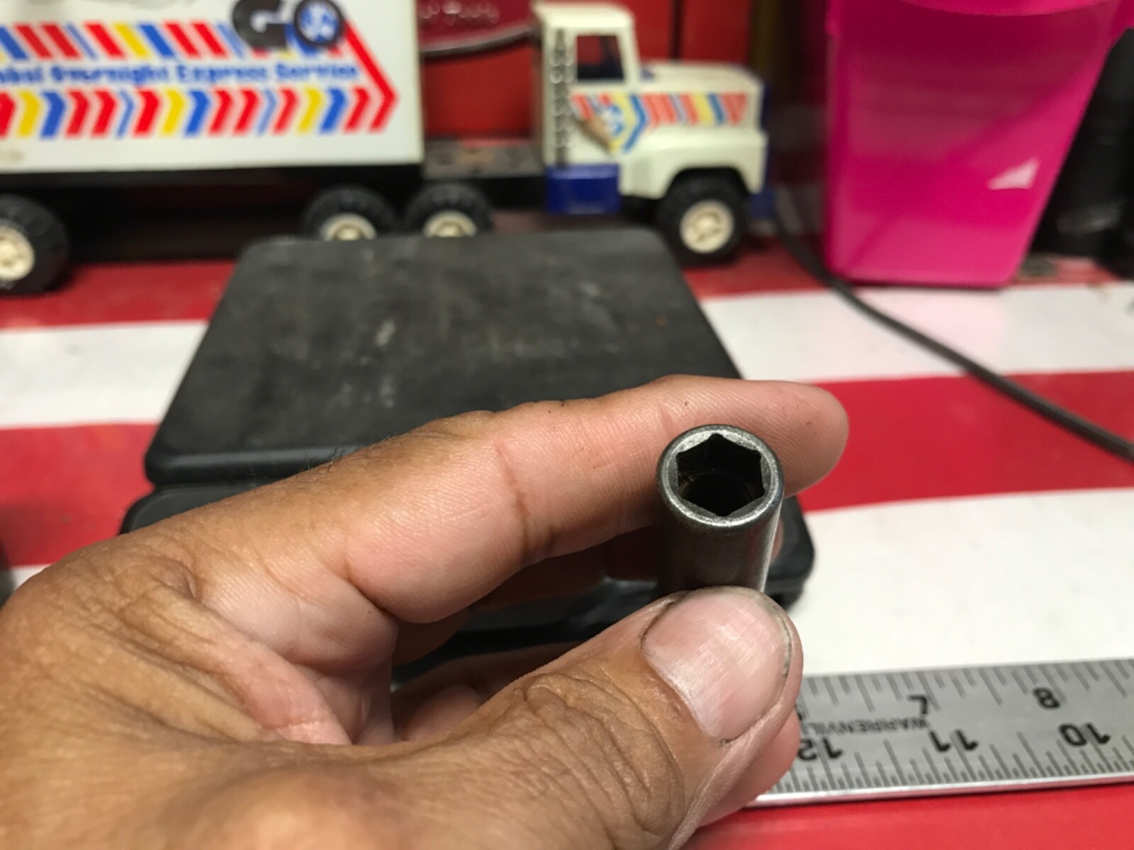 Snap on socket deep impact 9mm 3/8” drive SIMFM9 oxox
