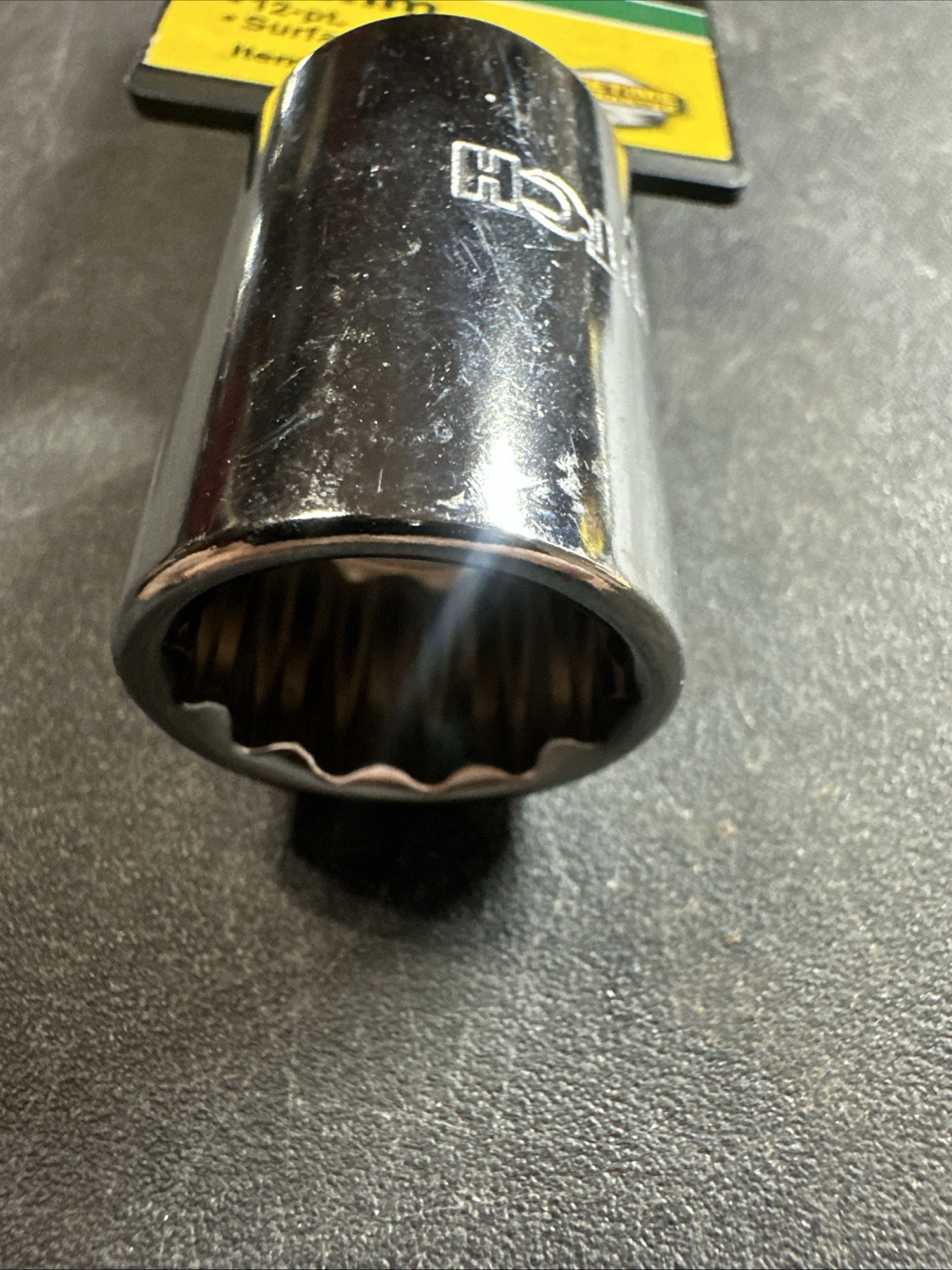 New Klutch 1/2 Drive 12 Pt 18mm Metric Socket