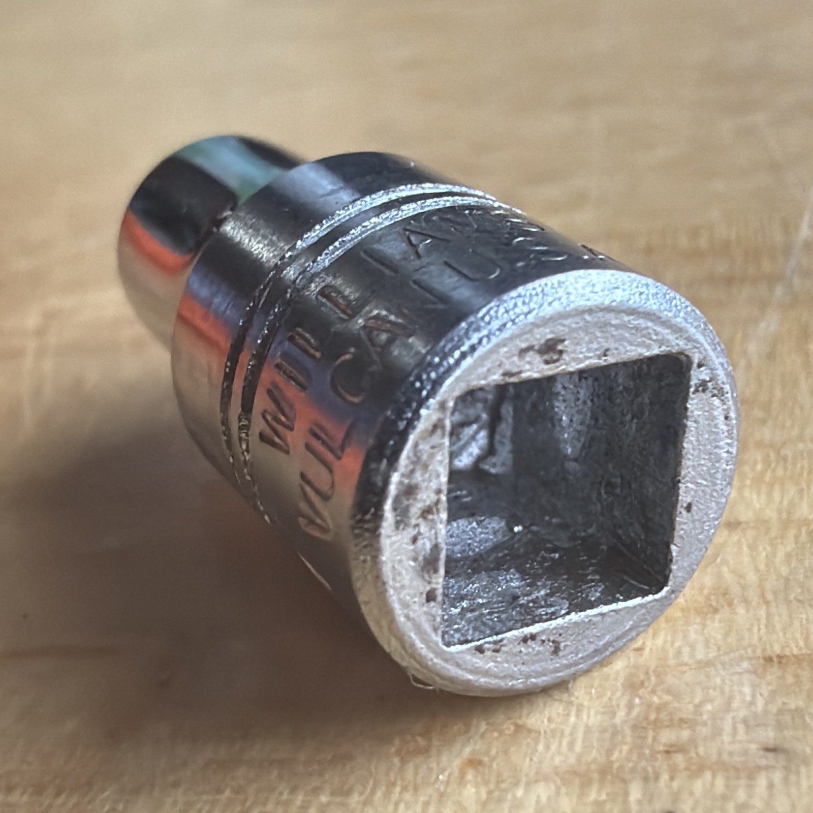 Vulcan x Williams Tools 5mm Shallow Socket 1/4″ Drive 6 Point MM-605 Vtg USA