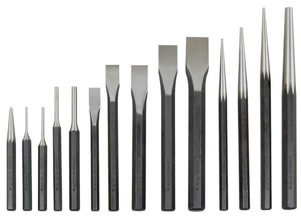 ATD 14pc Mechanics Punch and Chisel Set #714
