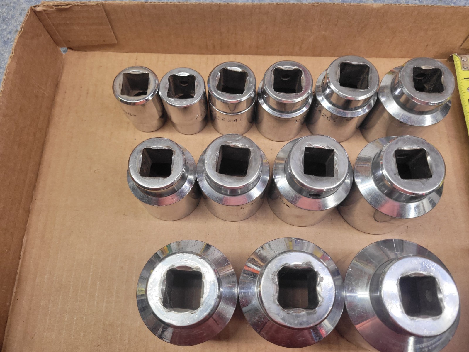 Mac Tools USA 3/4″ Drive 13-Piece Socket Set / Lot 13/16″ – 2″