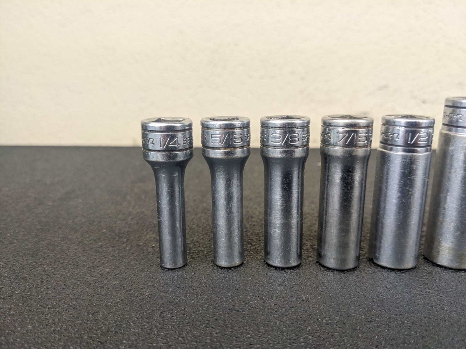 #bj202 Snap on Tools 211SFSY 3/8″ Drive Deep Chrome Socket Set Socket Set