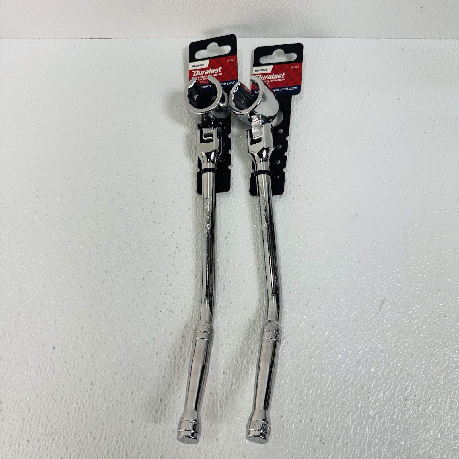2 Pack Duralast Oxygen Sensor Wrench – Part # 50-521 – Swivel Head 7/8″ & 22 mm”