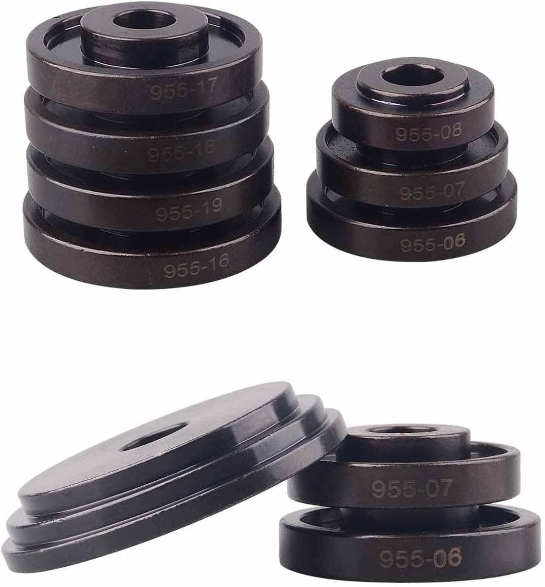 Heavy-Duty Wheel Bearing Press Kit with 23 Pieces for Front Drive Vehicles