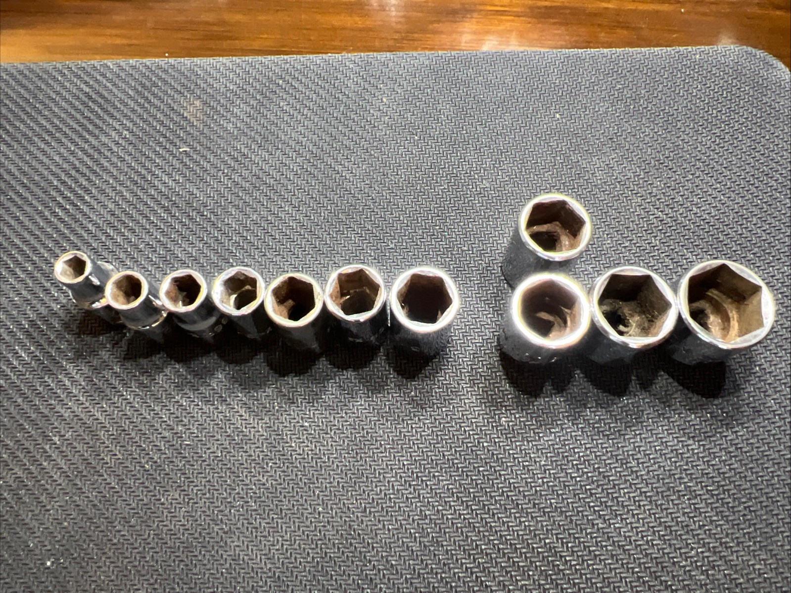 Mac Tools 1/4 Inch Six Point Socket Set 11 Pieces