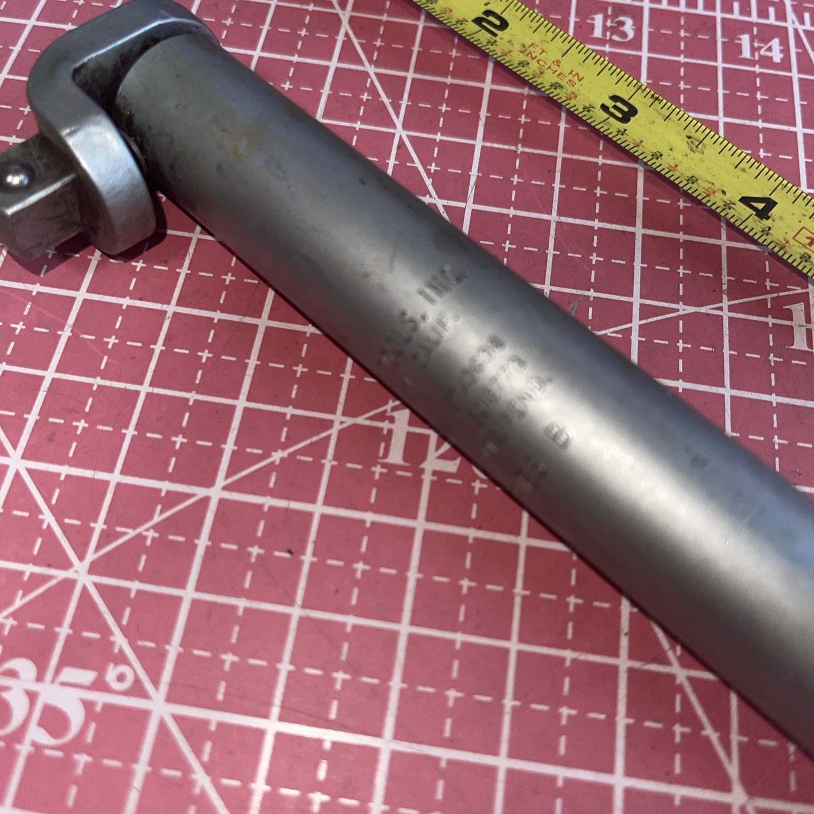 Jo Line USA Series B 3/8 Drive Jotru 50 Inch Lbs Torque Wrench Vintage Jo-line