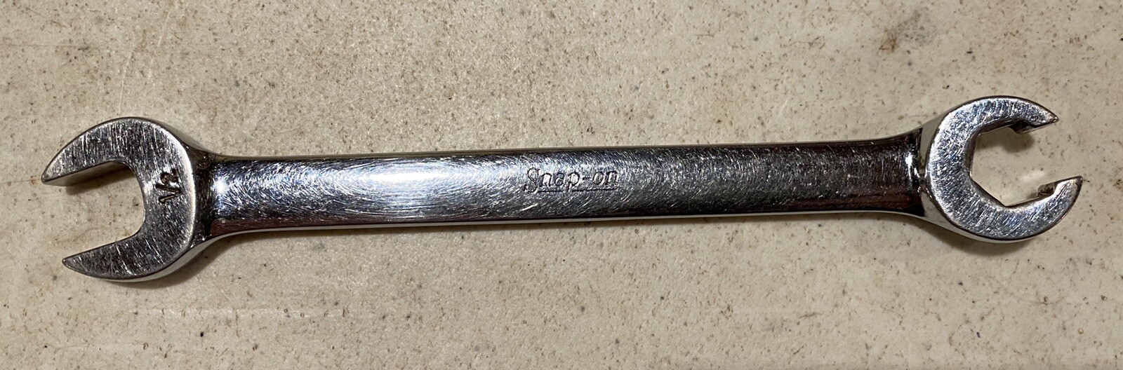 SNAP-ON RXS16 6-Point 1/2″ Open End/Flare Nut Wrench 6-7/8» Long