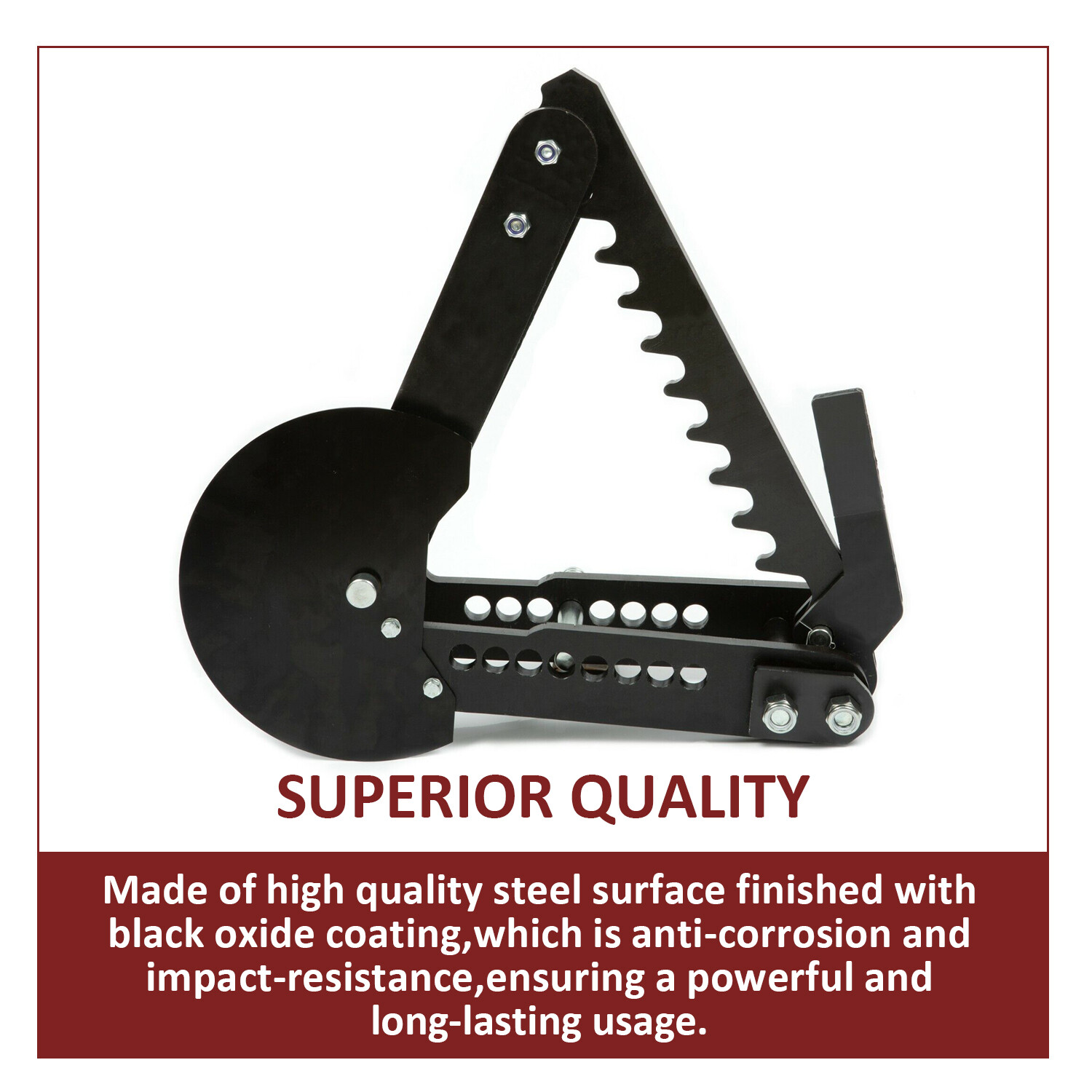 Steel Ratcheting Manual Pipe and Tube Bender -Bends up to 2″ diameter tubing