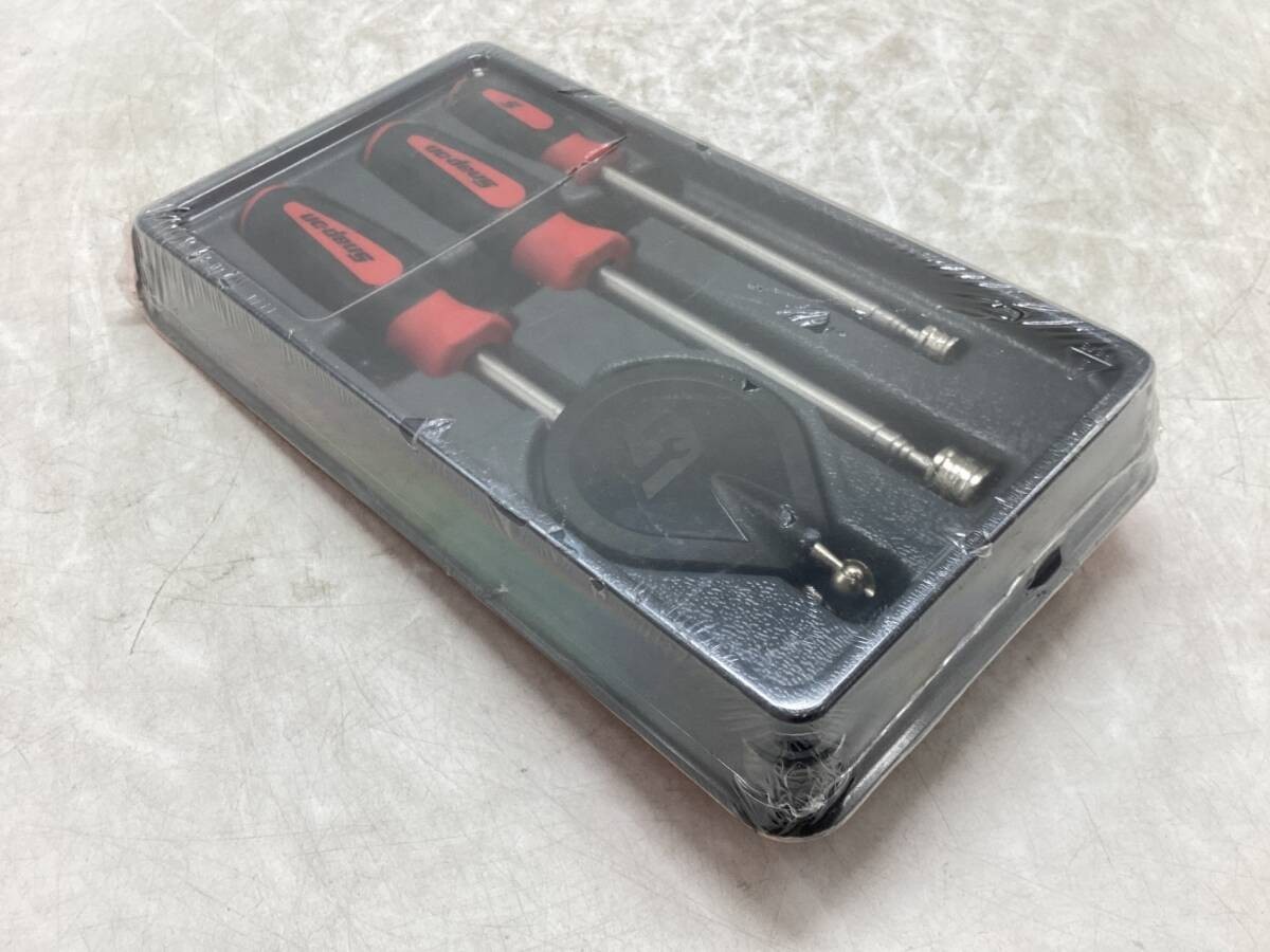Snap-on PTM30 Red 3pc Soft Grip Magnetic Pickup Tool & Mirror Set [Unused]