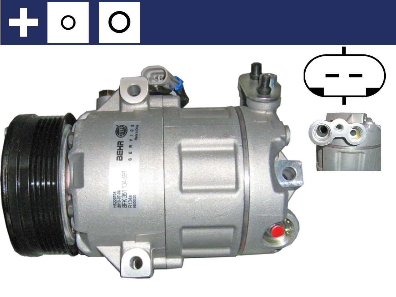 MAHLE BEHR A/C compressor [ACP62000S] AU