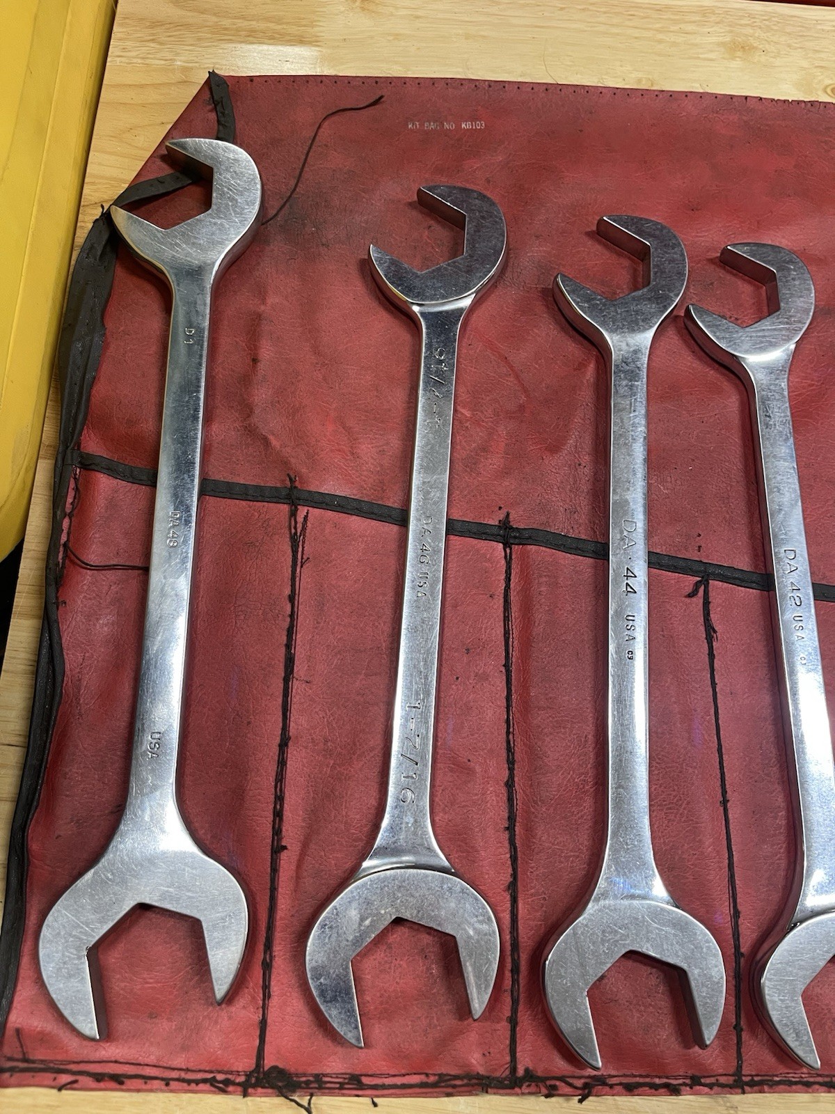Mac Tools Set No. SDA18K Open Ended Angle 19pc SAE Wrench Set – 3/8″ – 1-1/2″