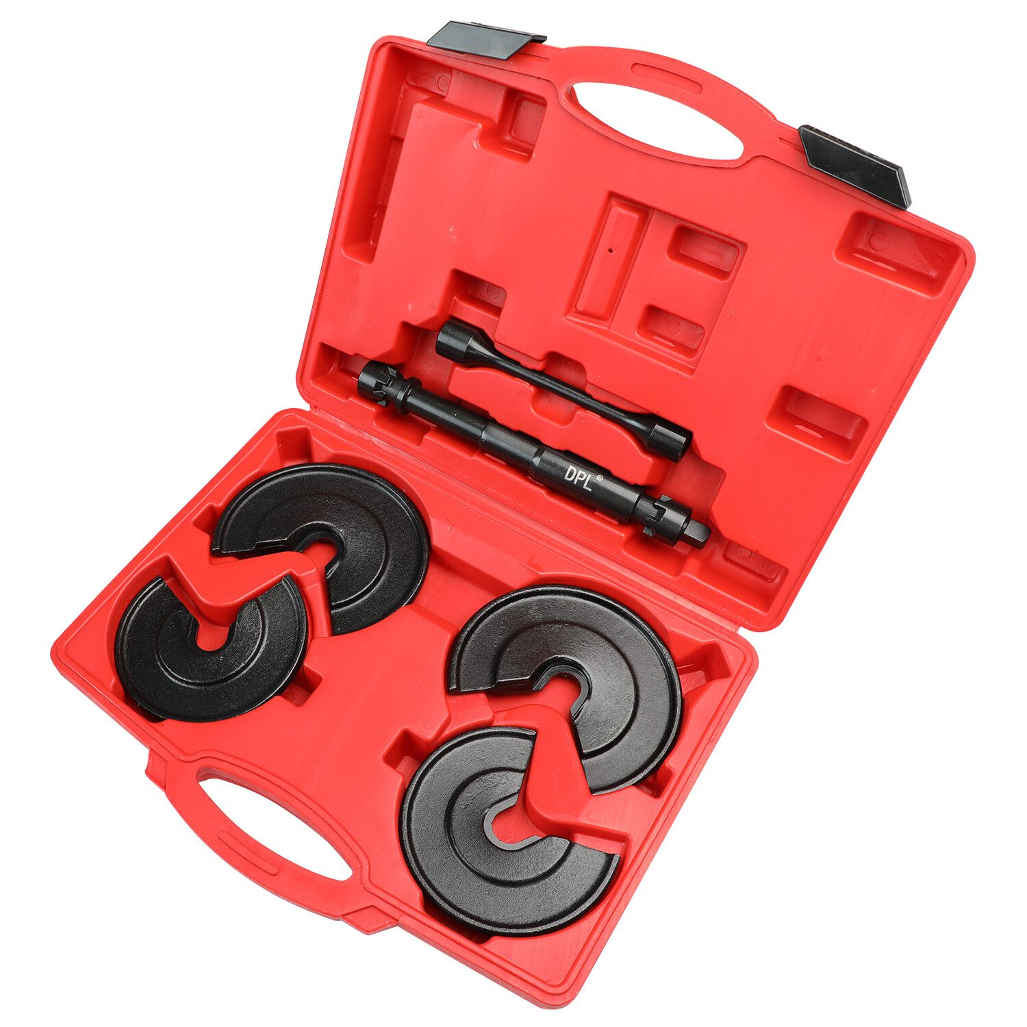 For Mercedes Benz W126 Coil Spring Compressor Telescopic Repair Tool Kit Clamps