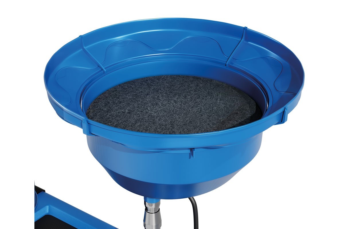 Laser Tools 9317 Oil Drain Funnel Extension Ring with Anti-Splash Pads – 4pc
