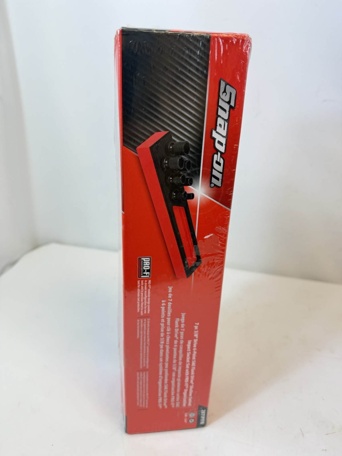 NEW Snap On 207IPFFR 7pc Drive 6Point SAE Flank Drive Shallow Swivel 3/8″-3/4″